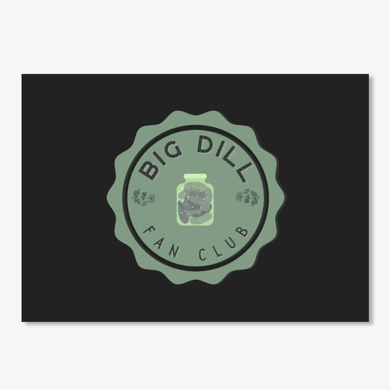 Big Dill Fan Club | Faux Certified Seal