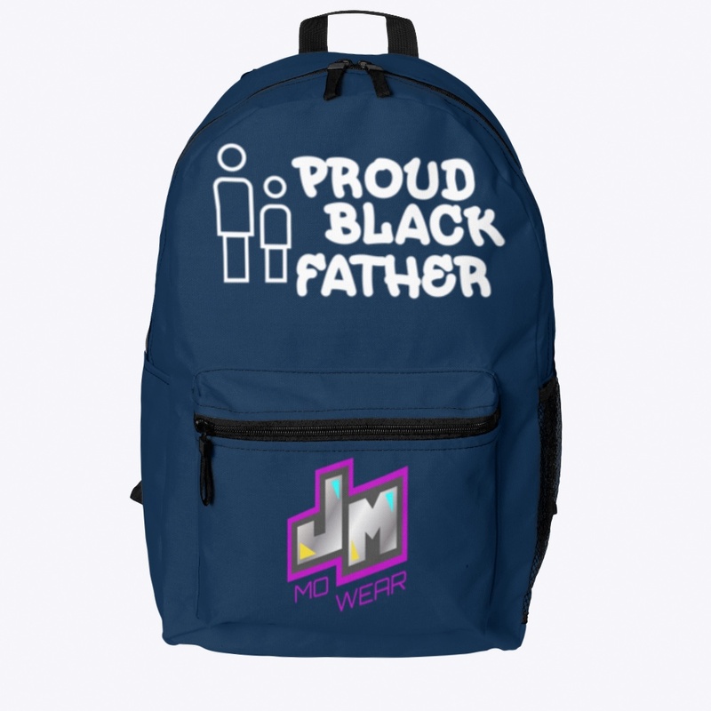 PROUD BLACK FATHER BOOK BAG