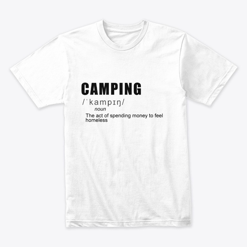 funny camping design