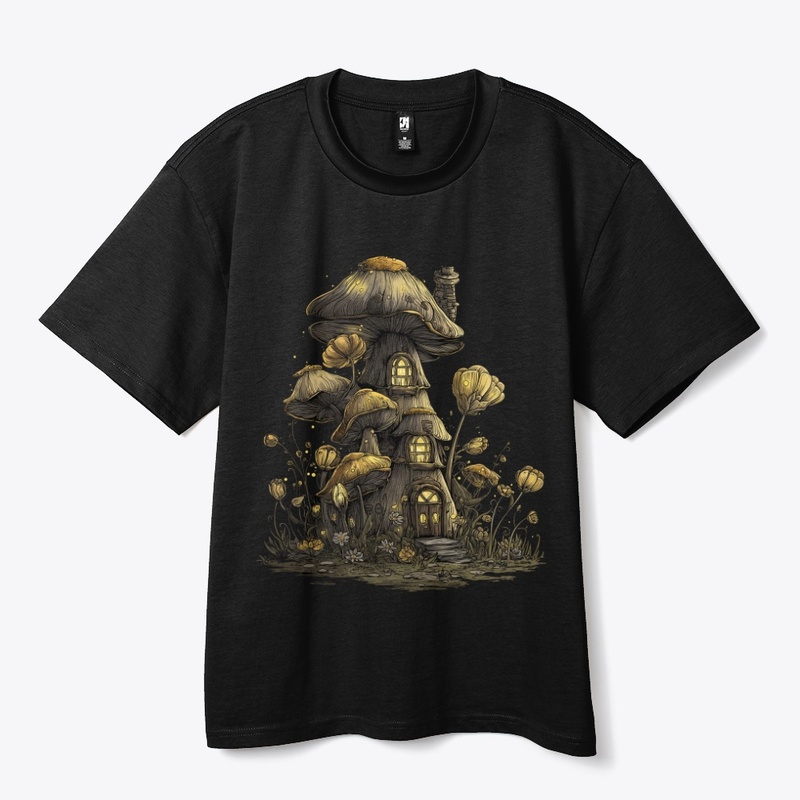 Whimsical Mushroom Cottage