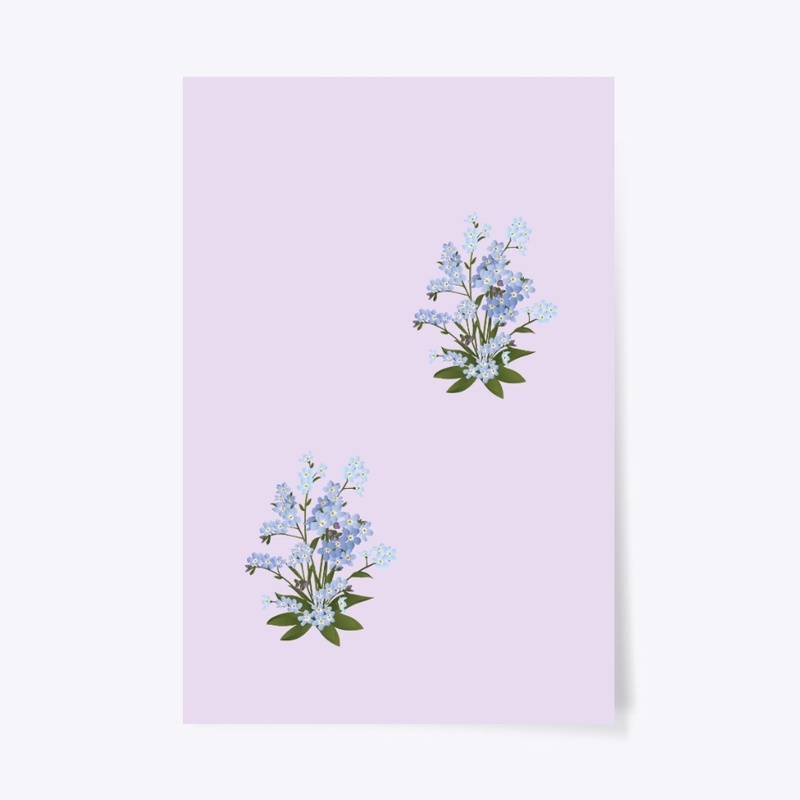 Floweral art paint design