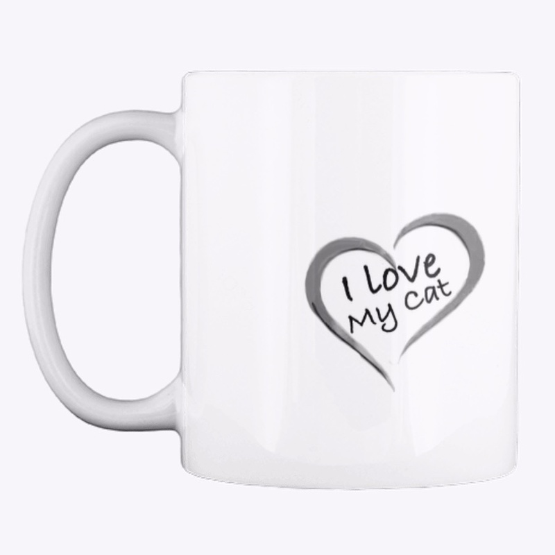 I love my cat 