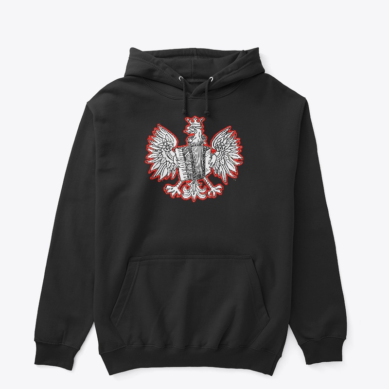 Polish Eagle with accordion