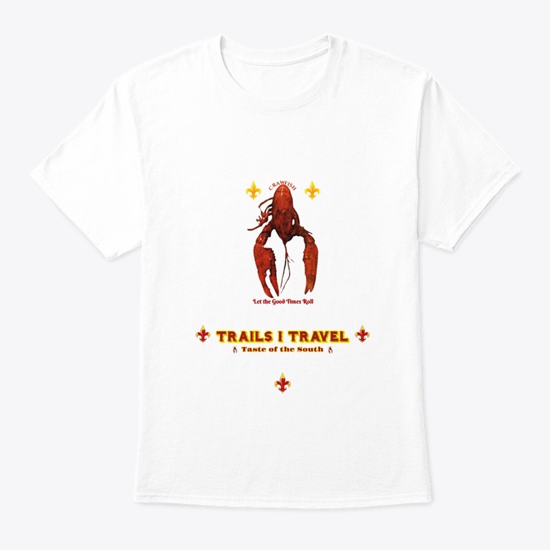 Trails I Travel Crawfish Design