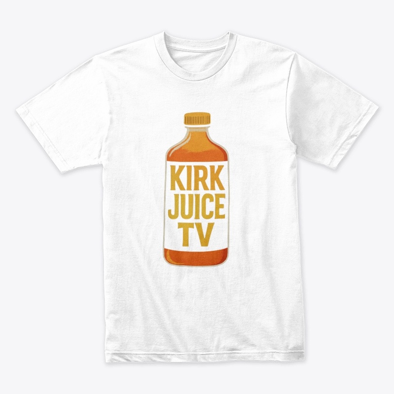 KIRK JUICE TV Official Logo Tee