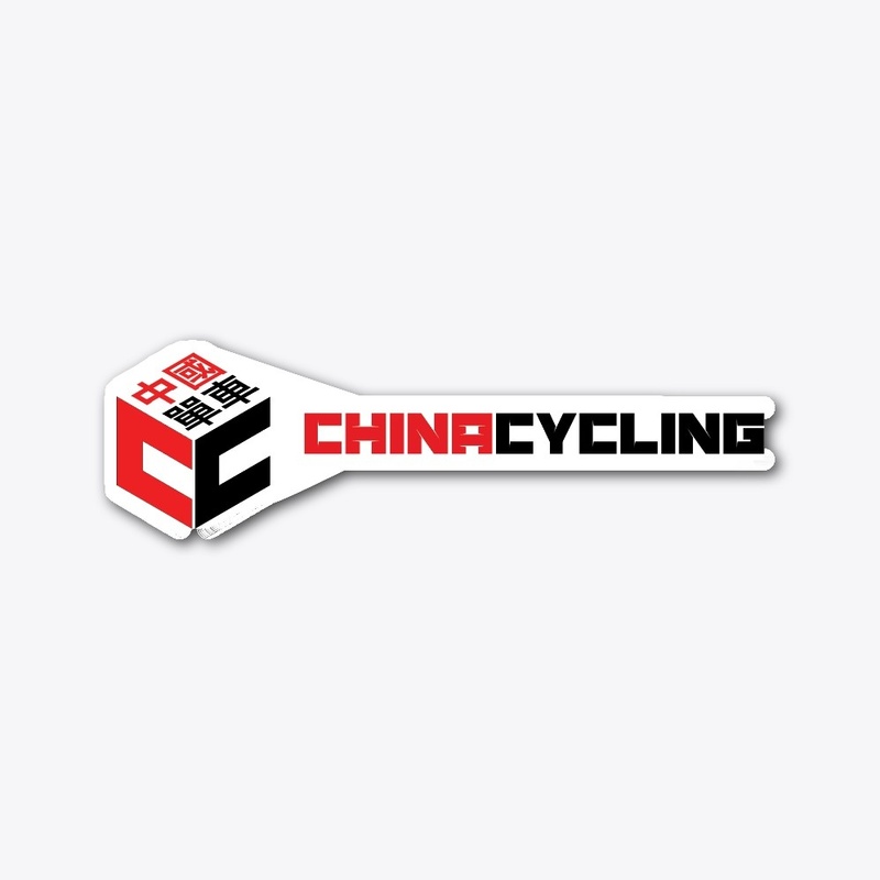 China Cycling LogoSticker