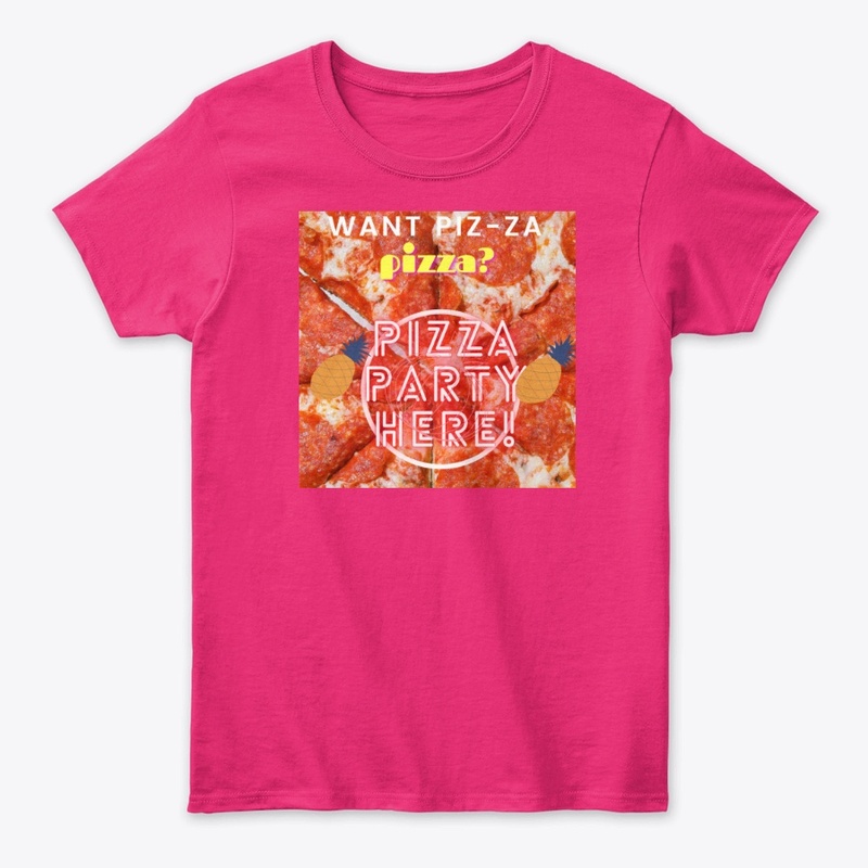 Piz-za Pizza Party Tee-Shirt