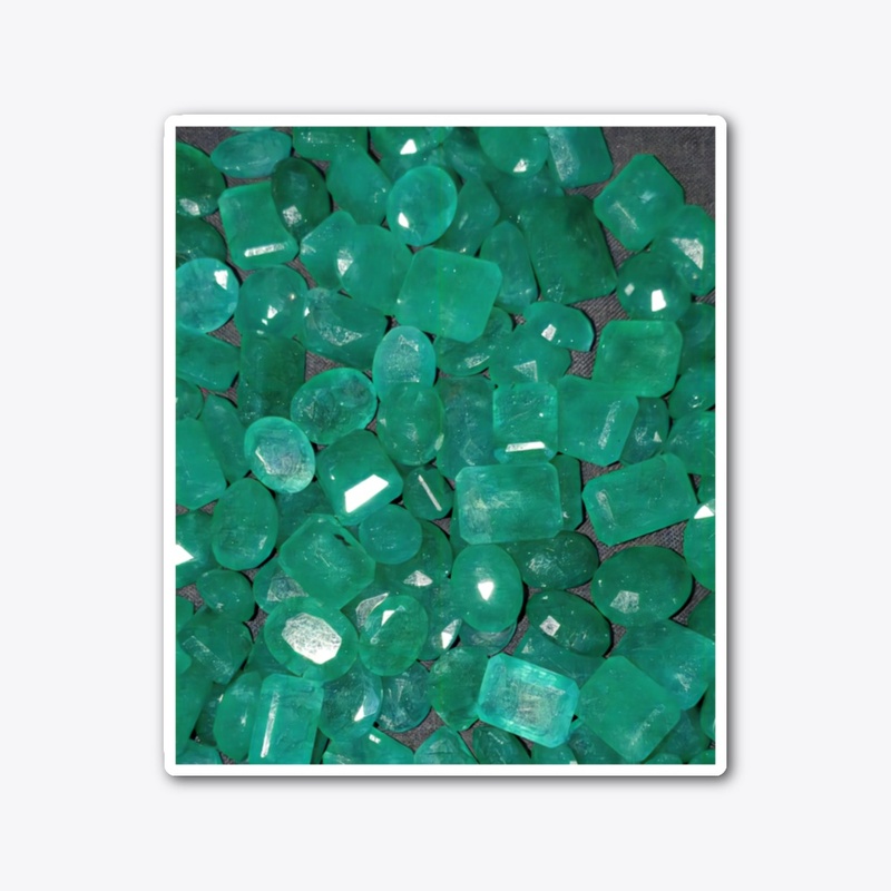 FACETED EMERALDS