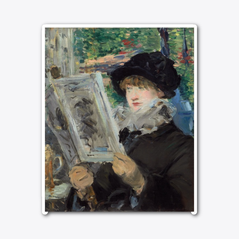  Woman Reading - Edouard Manet Aesthetic