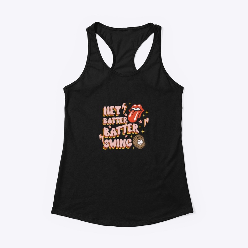 Retro hey batter batter swing