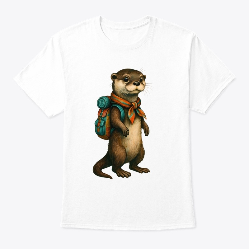 Adventurous Otter Backpacker