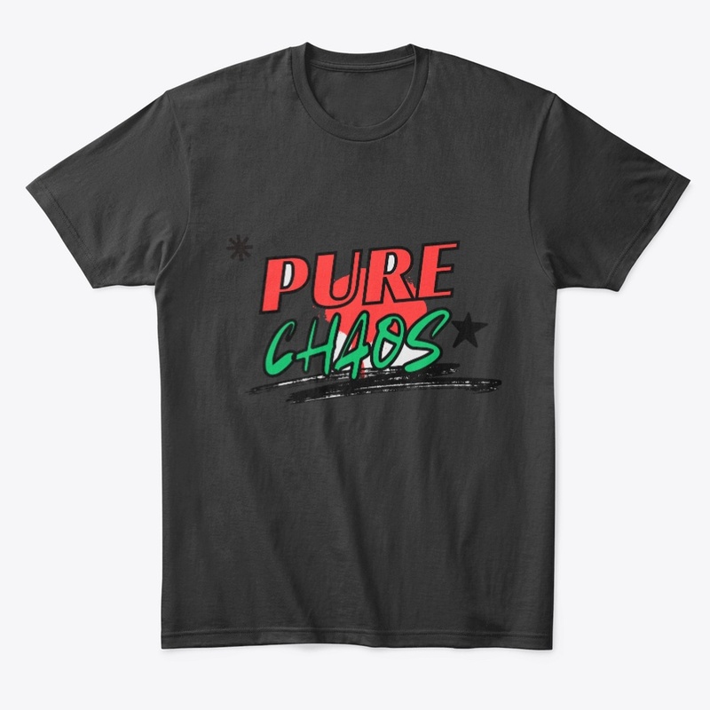 Pure Chaos – Glitch Gamer Streetwear Tee