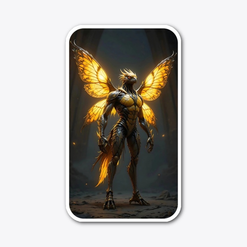 Golden Butterfly Warrior