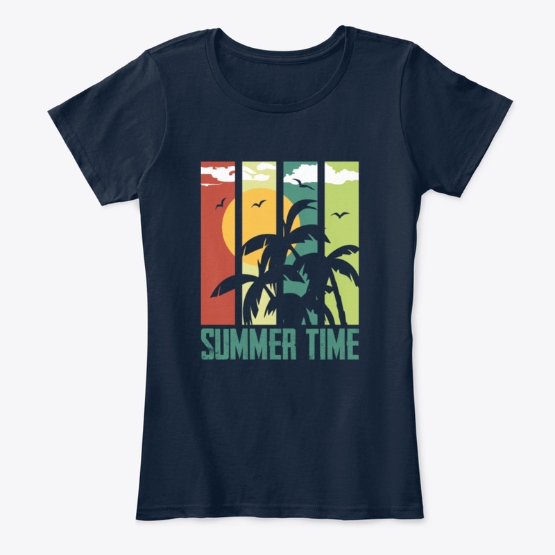 Summer Time T-shirt Design