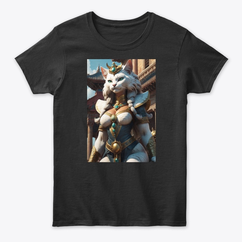 Regal Feline Warrior