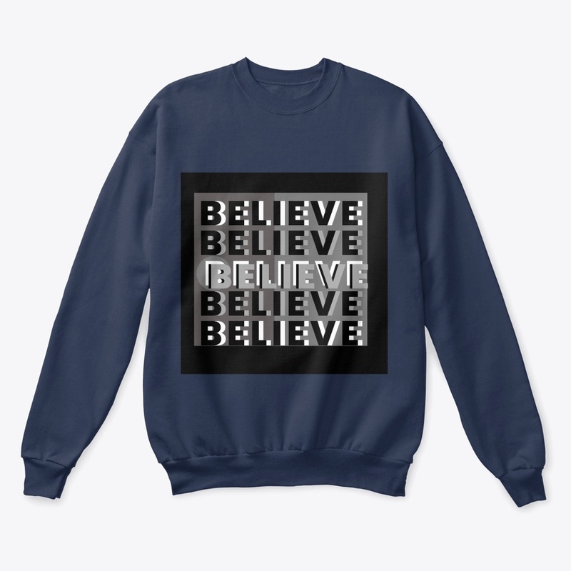  "Believe Inspirational tee"