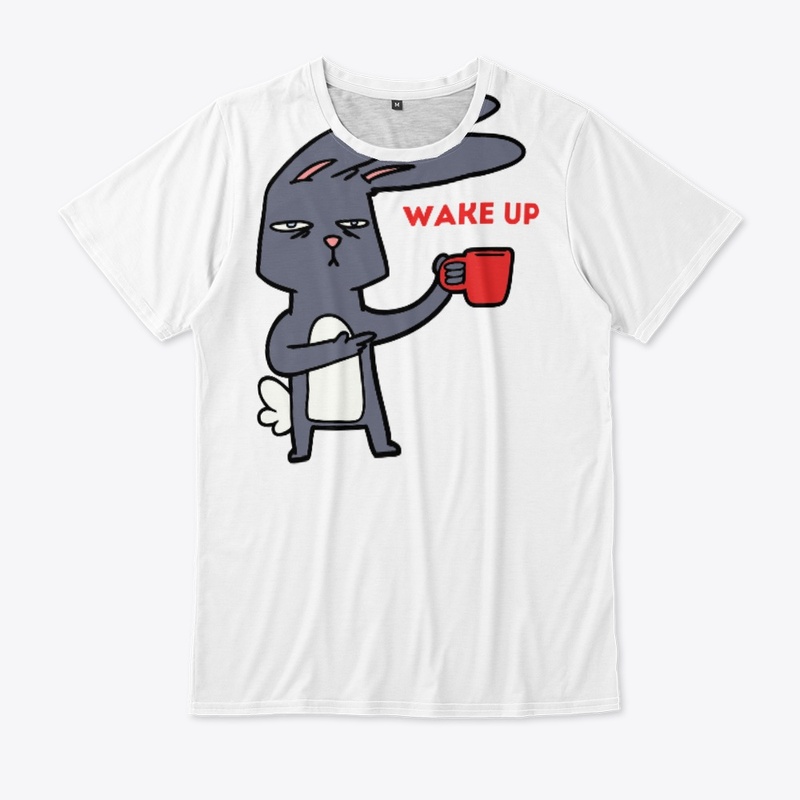 Rabbit says Wake up 