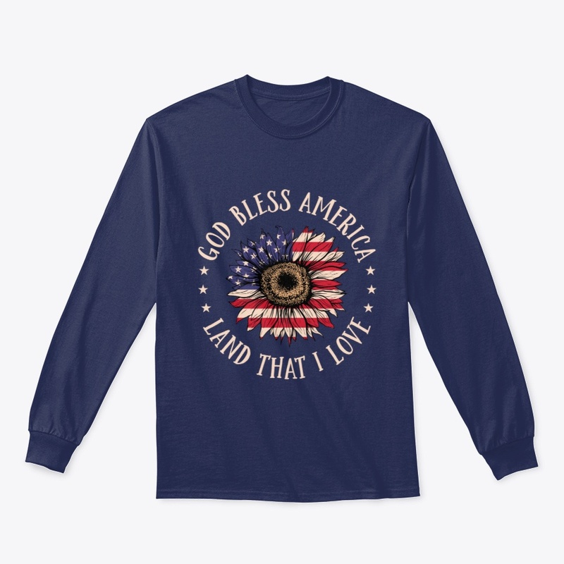 God bless america,Patriot,t-shirt design