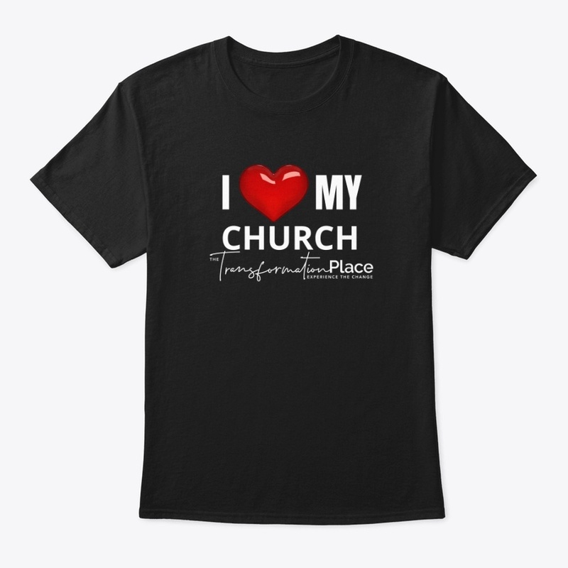 I Love My Church (white print)