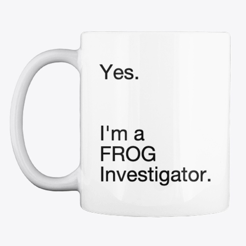 Frog Investigator Mug
