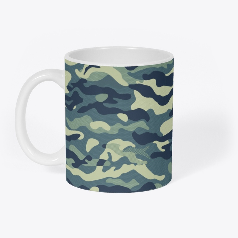 Versatile Camouflage Pattern Background