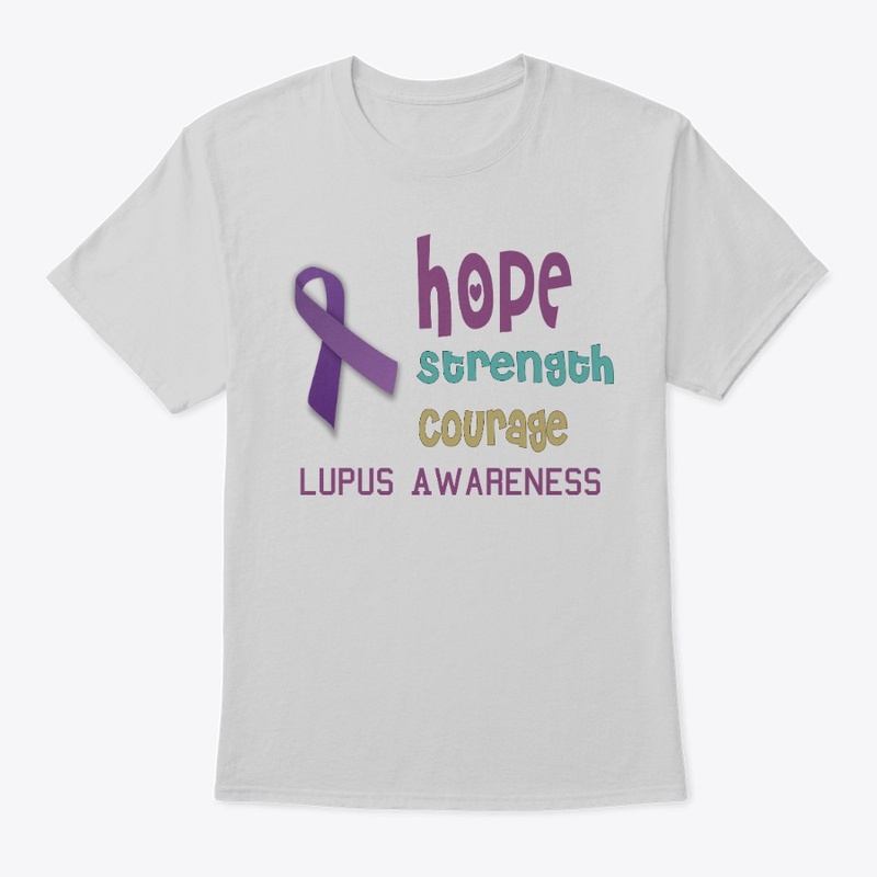 Hope Strength Courage  Lupus Awareness