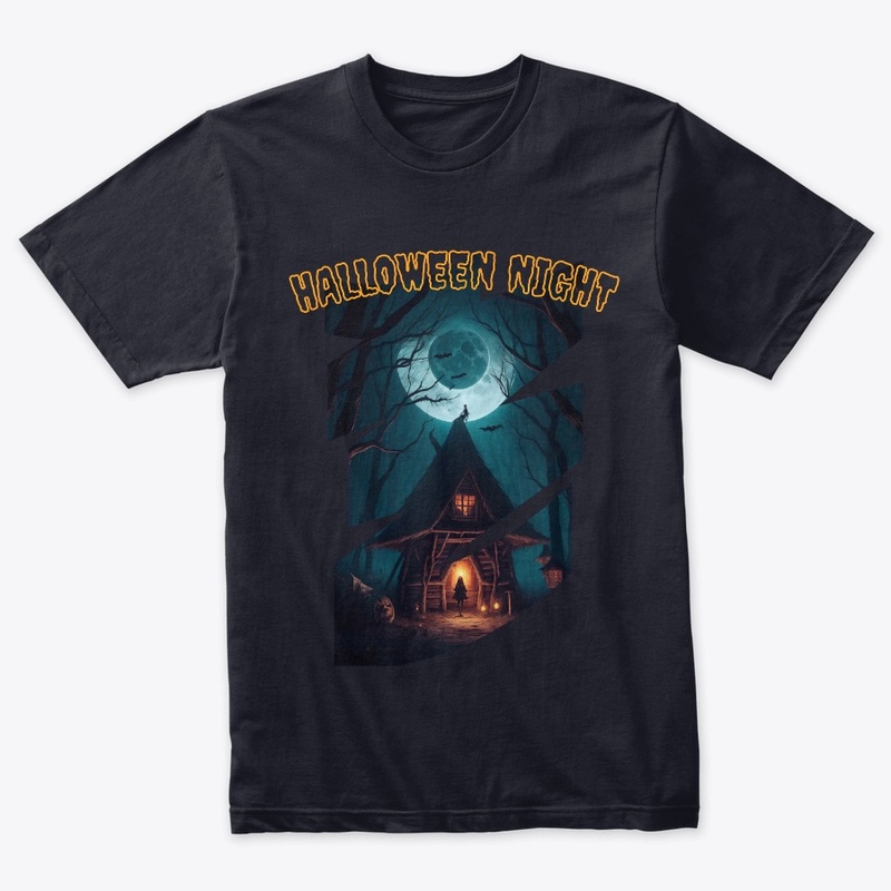 Halloween Night Witch Hut