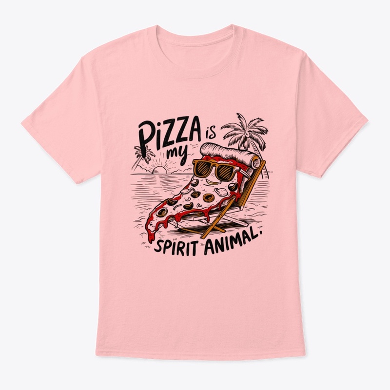 Beach Slice: Pizza Lover's Tee