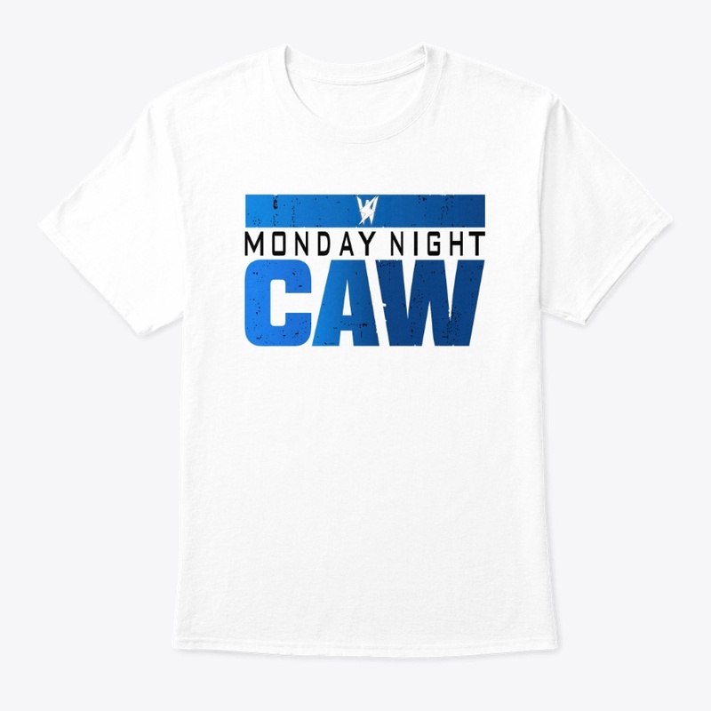 Monday Night CAW - Black Font