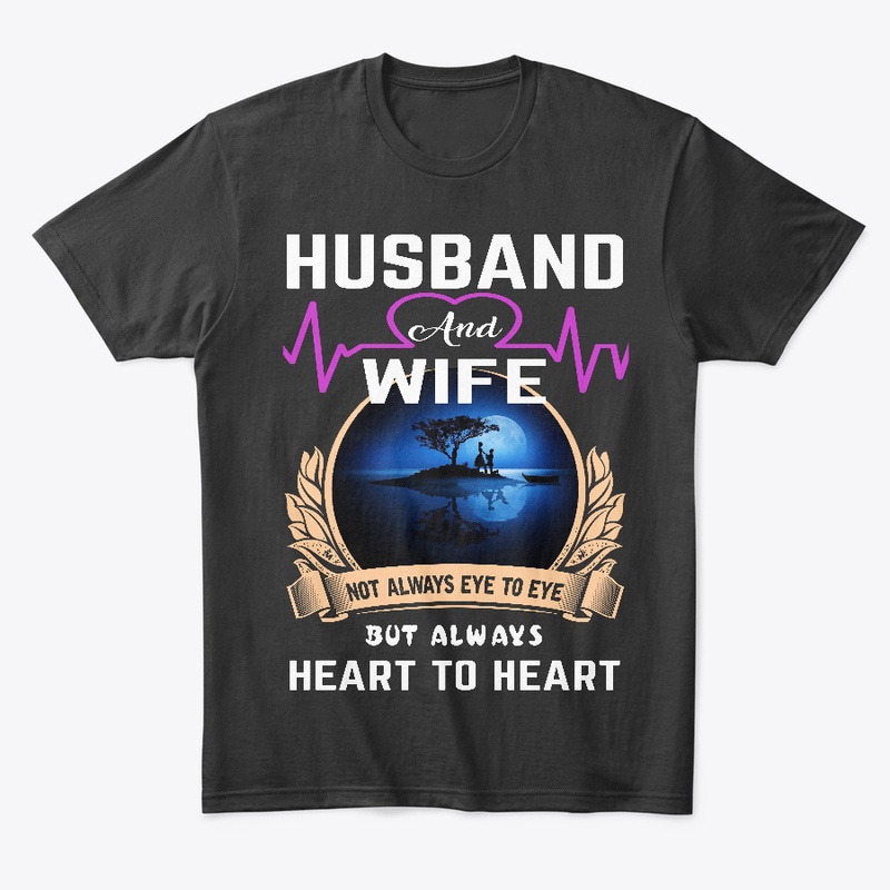 Husband and wife, heart to heart