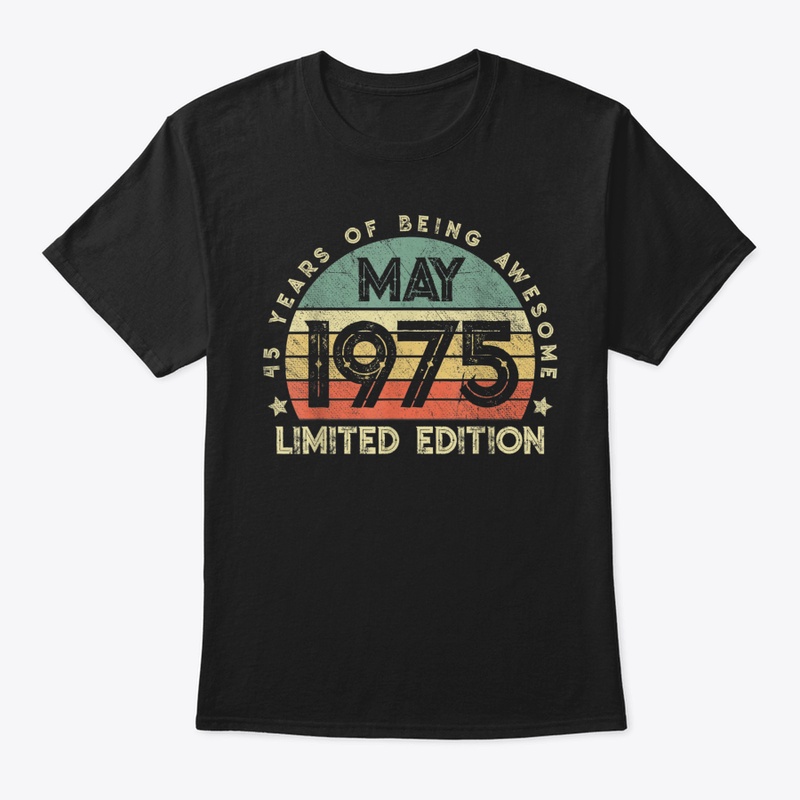Born In May 1975 Limited Edition 45Th Bi