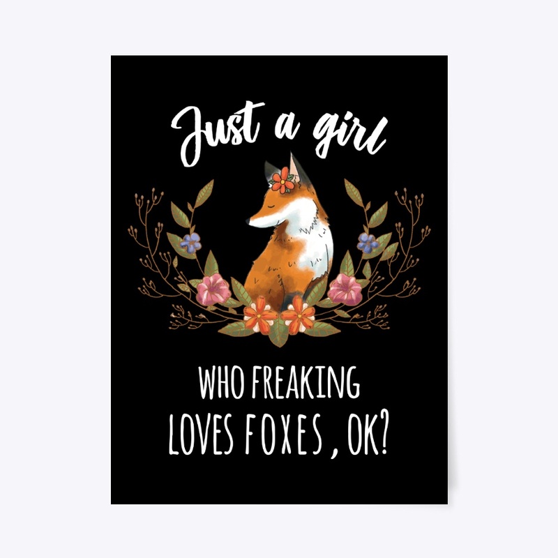 Girl Freaking Loves Foxes Boho Style
