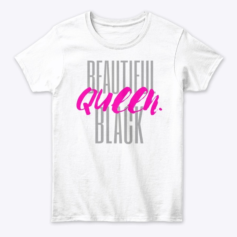 Beautiful Black Queen T-Shirts
