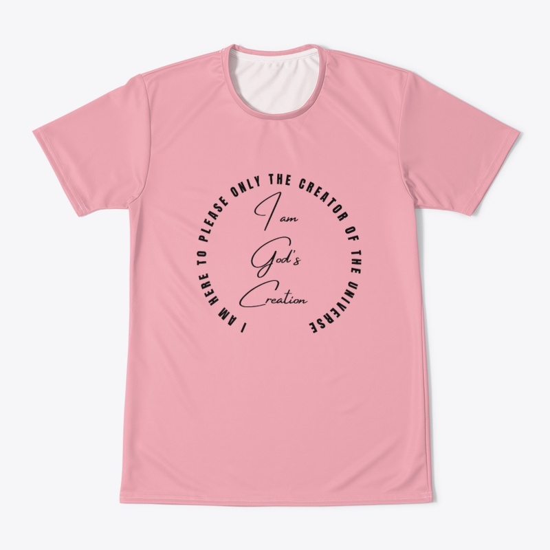 I am God's creation pink range