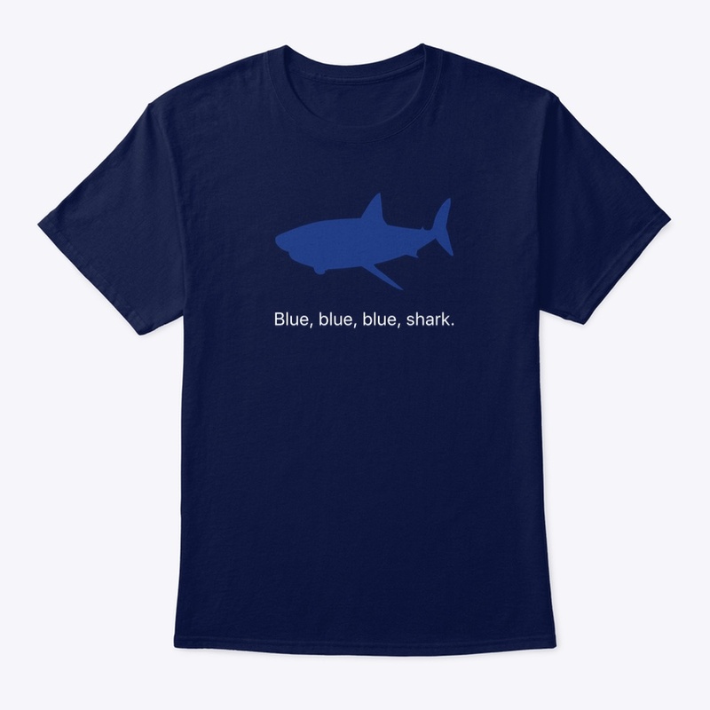 'Off the Tracks' Shark Shirt