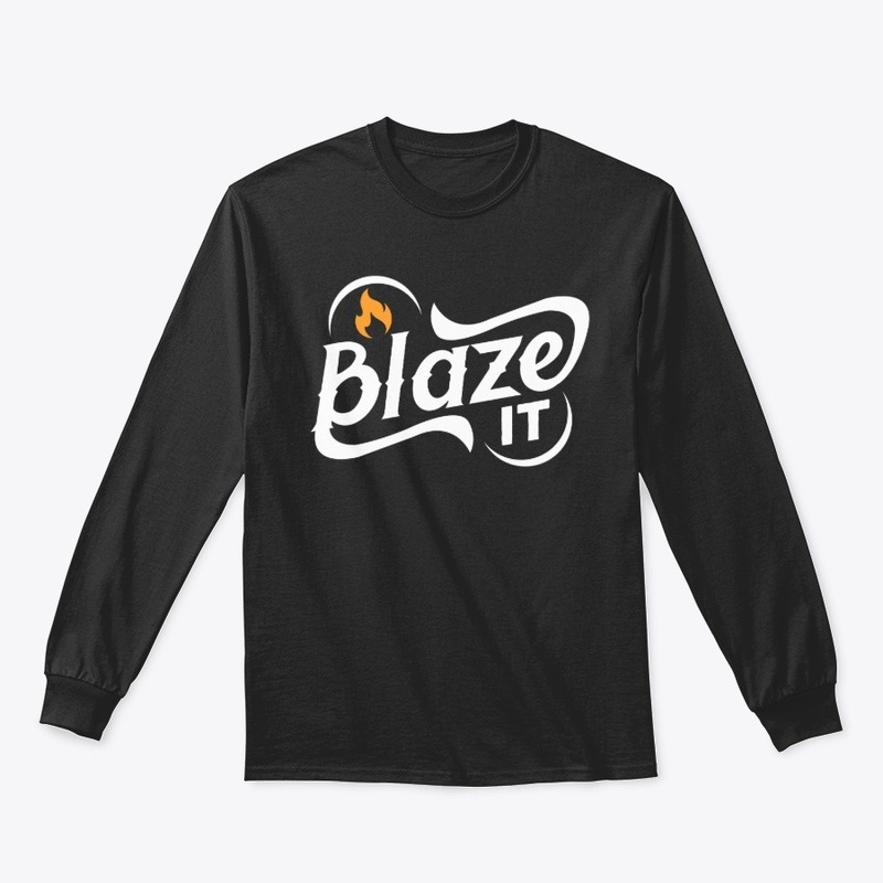 Blaze It! White on Black 2
