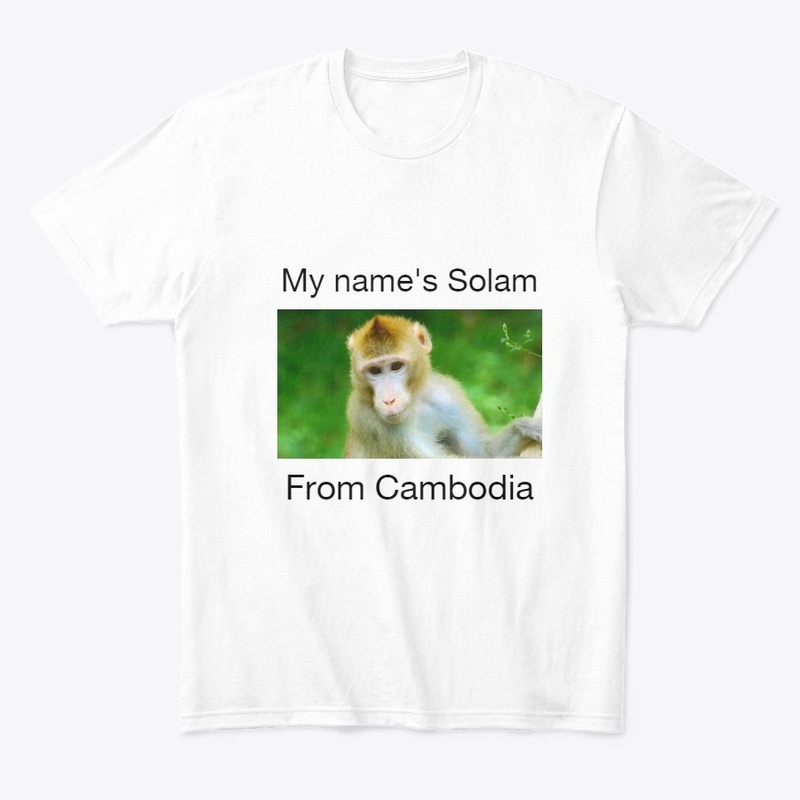 Solam on T shirt now so adorable