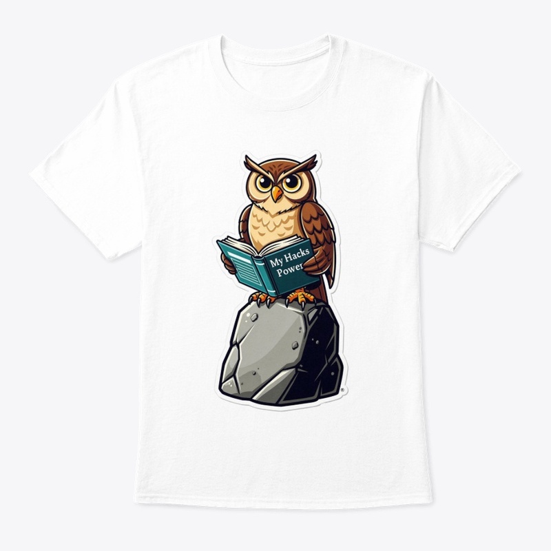Wise Owl "My Hacks Power" Graphic Tee