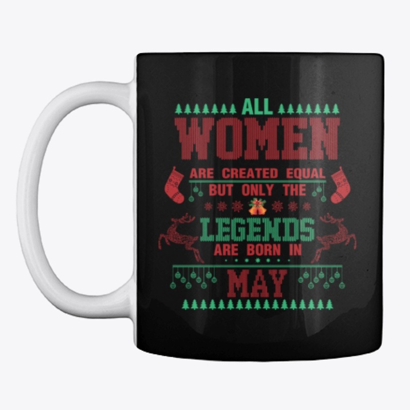 Born In May Ugly Christmas