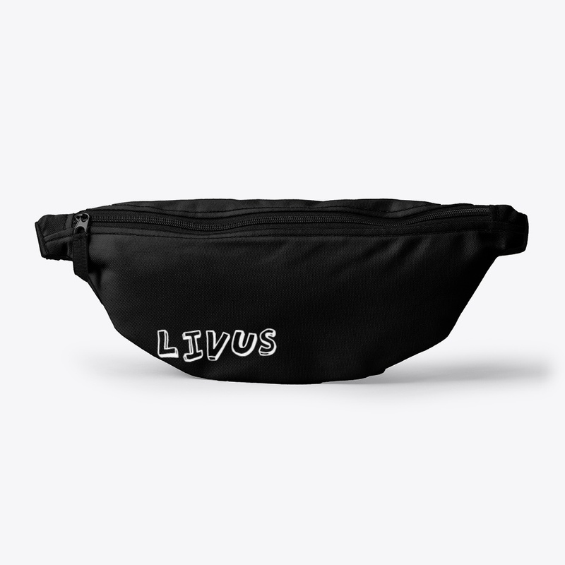LIVUS Black Fanny Pack