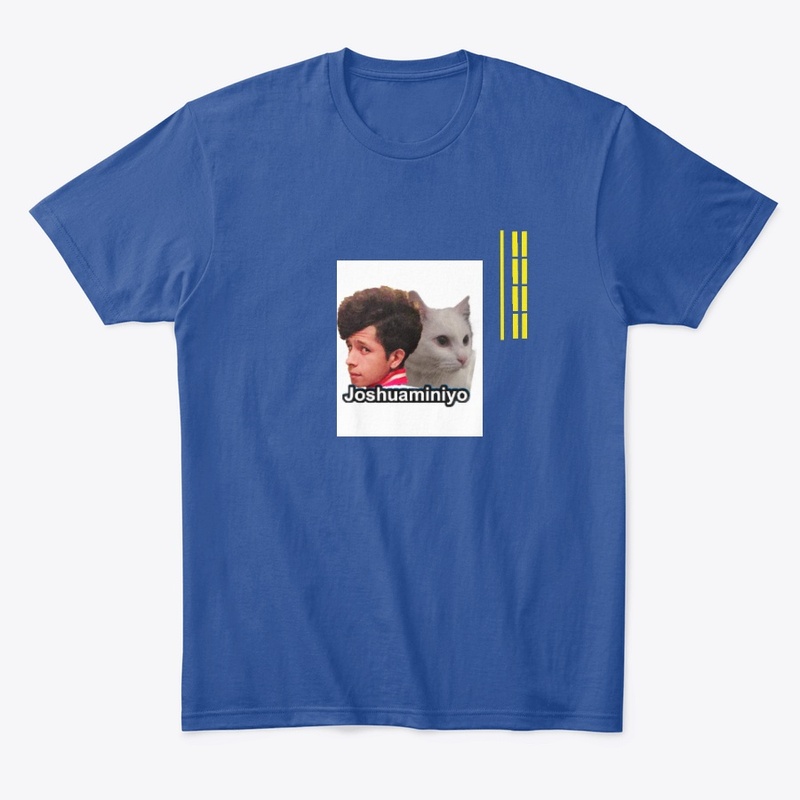 Joshuaminiyo Yellow design/logo shirt