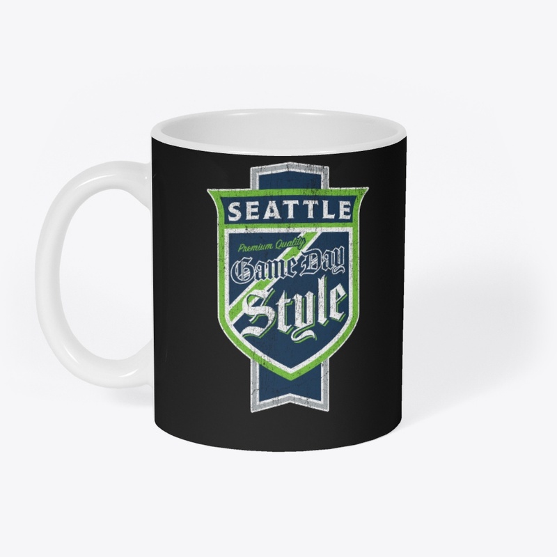  Faded Seattle Beer Label - Seattleite