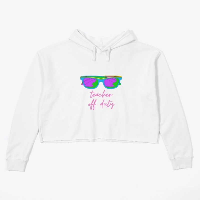 Teacher off duty cool t-shirt design
