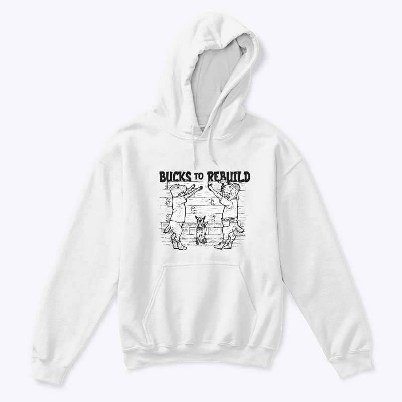Kids Classic Pullover Hoodie  front logo