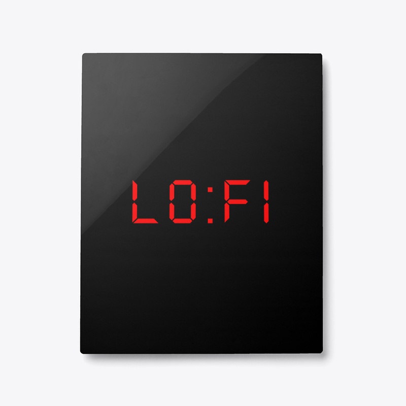 LO:FI Metal Wall Art
