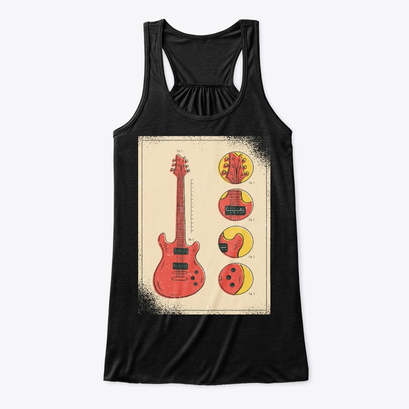 Guitar Lover Gift Art Pieces