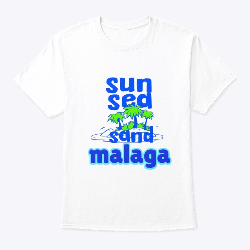 SUN SEA SAND MALAGA T/SHIRT