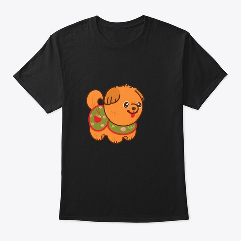 Inu Hariko Ramen Black T-Shirt Front