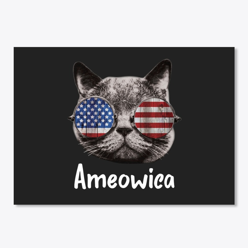 Ameowica Patriotic Cat
