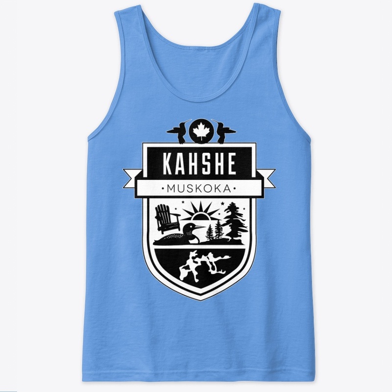 Kahshe Crest - White and Black
